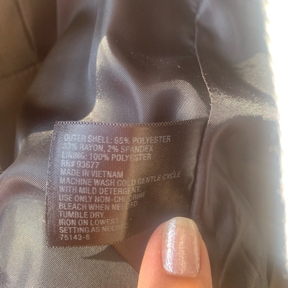 Worthington one button grey blazer size 4 - Picture 6 of 14